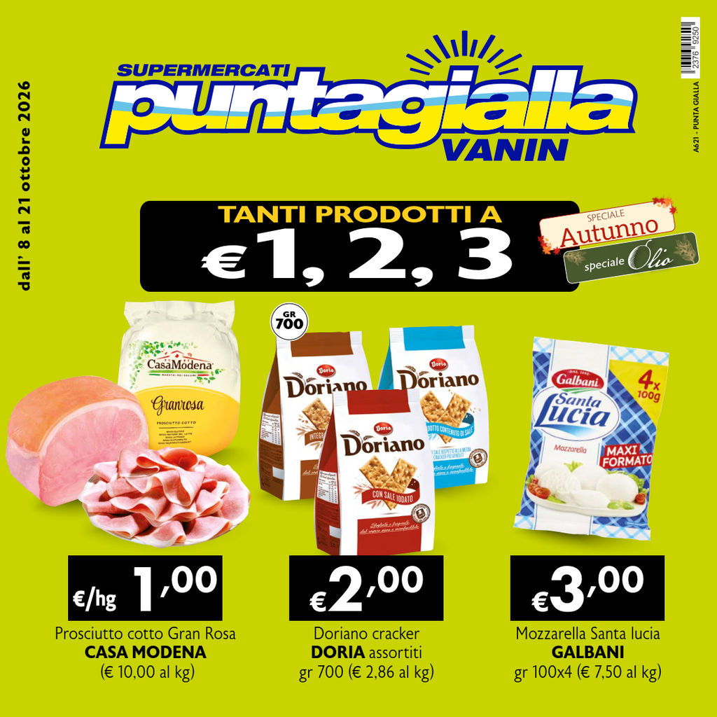 Prima pagina – VOLANTINO DAL 08-10-2026